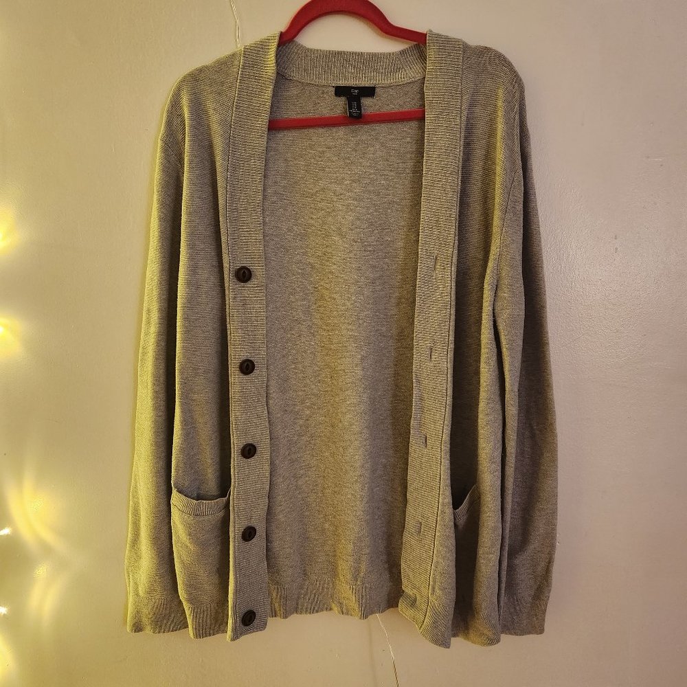 Grey Gap Cardigan